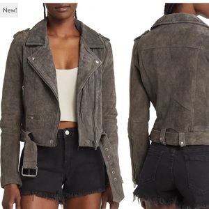 Suede Moto Jacket
BLANKNYC